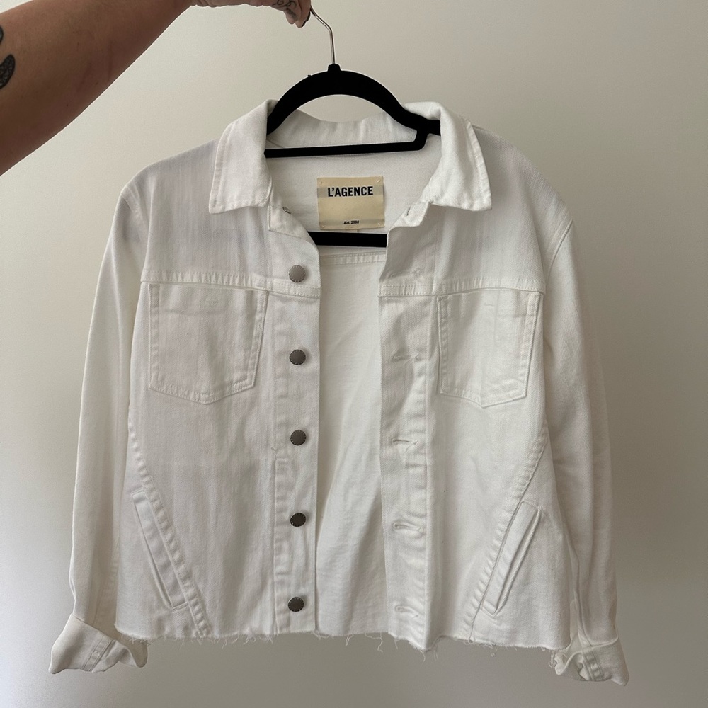 L’agence denim coat